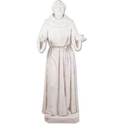 Lifesize Francis Assisi Pleading 64 Outdoor/Indoor Statue - Bella Statues