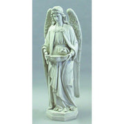 Lifesize Holy Water Font Angel 50" H Outdoor/Indoor Statue - Bella Statues