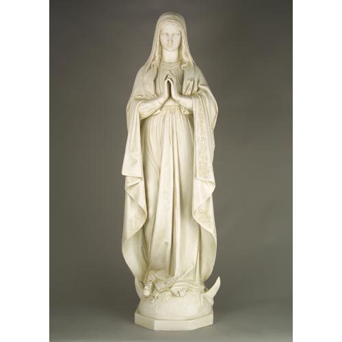 Lifesize Immaculate Conception 50" H Outdoor/Indoor Statue - Bella Statues