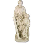 Lifesize Joseph & Child with Tools 55 Outdoor/Indoor Statue - Bella Statues