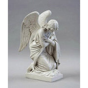Kneeling Angel Arms Crossed Outdoor/Indoor Statue - Bella Statues