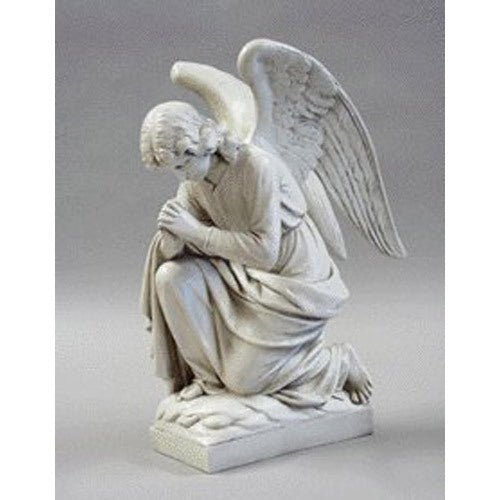 Kneeling Angel Praying Outdoor/Indoor Statue - Bella Statues