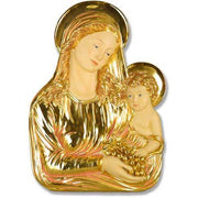 Madonna Eucharist Plaque Outdoor/Indoor Statue - Bella Statues