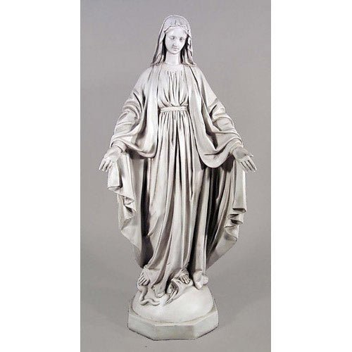 Lifesize Religious Virgin Mary - 42 H Outdoor/Indoor Statue - Bella Statues