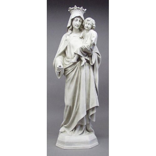 Lifesize Virgin Mary Queen Of Heaven 42 Outdoor/Indoor Statue - Bella Statues