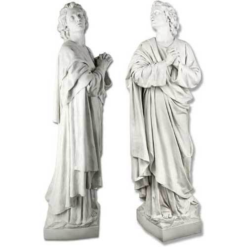Lifesize Saint John The Apostle 68 (Dra Outdoor/Indoor Statue - Bella Statues