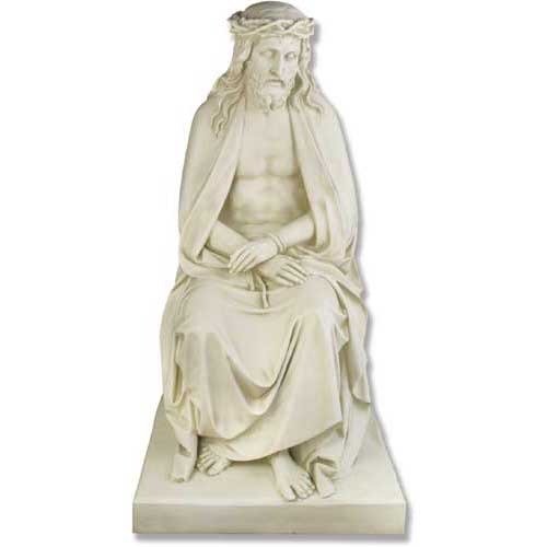 Lifesize Seated Christ Outdoor/Indoor Statue - Bella Statues
