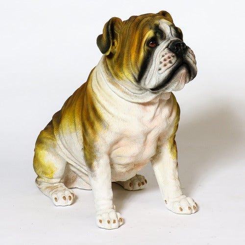 Custom Painted BULL DOG Outdoor/Indoor Statue - Bella Statues