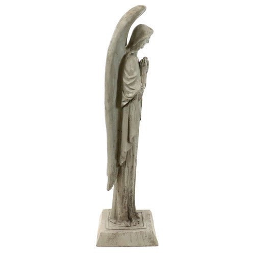 Lifesize Somber Angel 40 Outdoor/Indoor Statue - Bella Statues