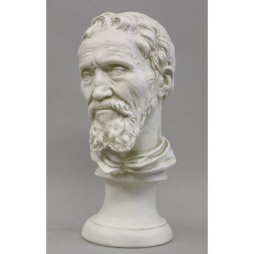 Michelangelo Bust Outdoor/Indoor Statue - Bella Statues