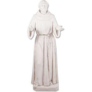 Lifesize Francis Assisi Pleading 64 Outdoor/Indoor Statue - Bella Statues