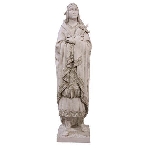Lifesize Blessed Kateri Tekawitha Outdoor/Indoor Statue - Bella Statues