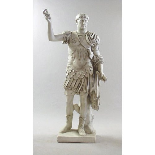 Lifesize Caesar Augustus 83 Outdoor/Indoor Statue - Bella Statues
