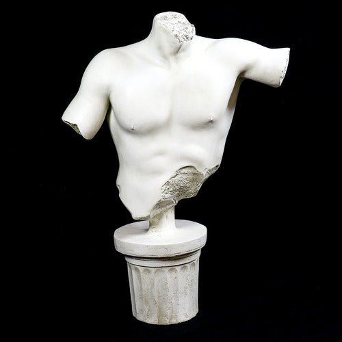 Lifesize Torso Of Destafano 38 H Outdoor/Indoor Statue - Bella Statues