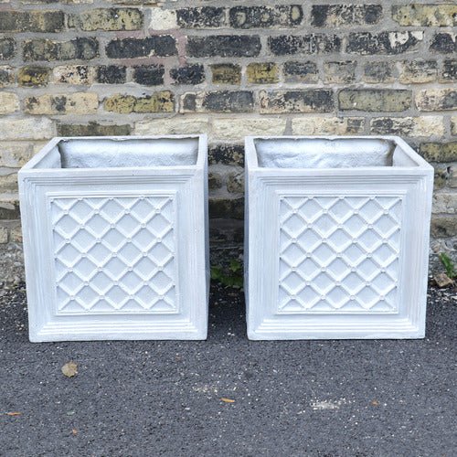 20 Lattice Box 19 H (R) Outdoor/Indoor Statue - Bella Statues