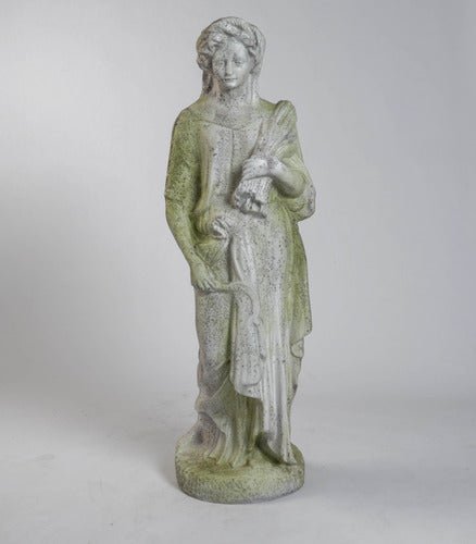 Lifesize Four Seasons Fall 49"h Outdoor/Indoor Statue - Bella Statues