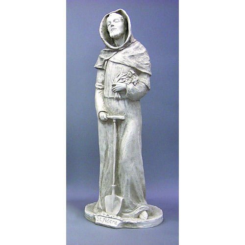 Lifesize Saint Fiacre 44 Outdoor/Indoor Statue - Bella Statues