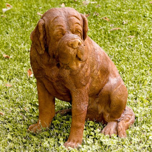 St. Bernard Dog 24 Outdoor/Indoor Statue - Bella Statues