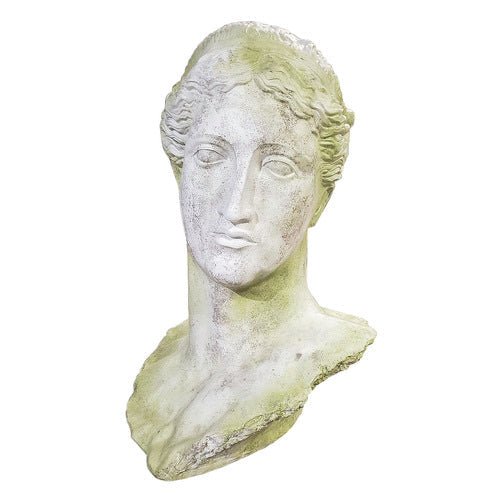 Lifesize Alexis Head Lg. 49 Outdoor/Indoor Statue - Bella Statues