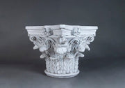 Corinthian Capital Top 14"H Outdoor/Indoor Statue - Bella Statues