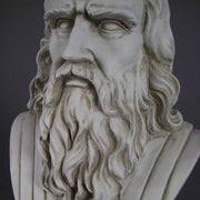 Da Vinci Bust - Lg 12 Outdoor/Indoor Statue - Bella Statues