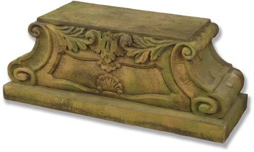 Lifesize Pedestal Scroll Season Outdoor/Indoor Statue - Bella Statues