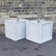 20 Lattice Box 19 H (R) Outdoor/Indoor Statue - Bella Statues