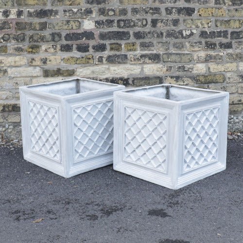 20 Lattice Box 19 H (R) Outdoor/Indoor Statue - Bella Statues