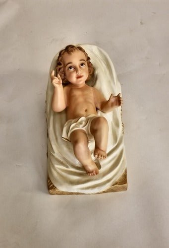 Custom Painted Baby Jesus For Nativity Set Outdoor/Indoor Statue - Bella Statues
