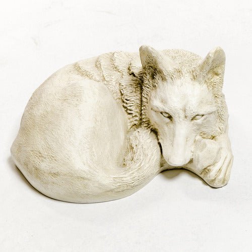 Curled up Shepherd Dog Outdoor/Indoor Statue - Bella Statues