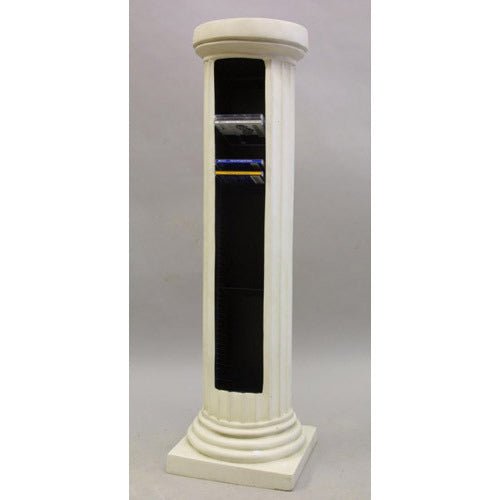 Lifesize Doric Column Cd Rack Outdoor/Indoor Statue - Bella Statues