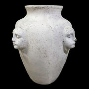 Four Face Pot 21 H Outdoor/Indoor Statue - Bella Statues