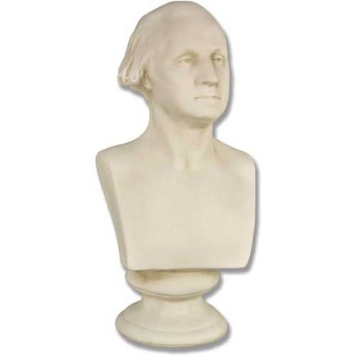 Washington Bust 13 H Outdoor/Indoor Statue - Bella Statues