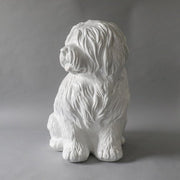 Old English Sheep Dog Outdoor/Indoor Statue - Bella Statues