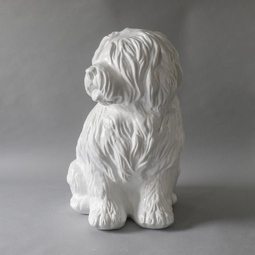 Old English Sheep Dog Outdoor/Indoor Statue - Bella Statues