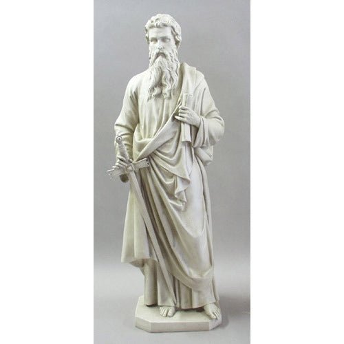 Lifesize Saint Paul 62"H Outdoor/Indoor Statue - Bella Statues