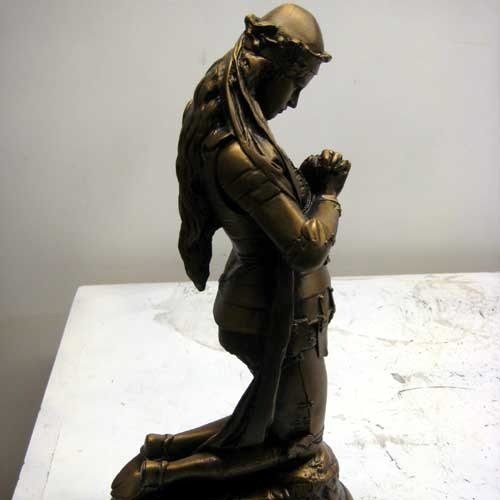 Warrior Joan Of Arc 19.5 Outdoor/Indoor Statue - Bella Statues