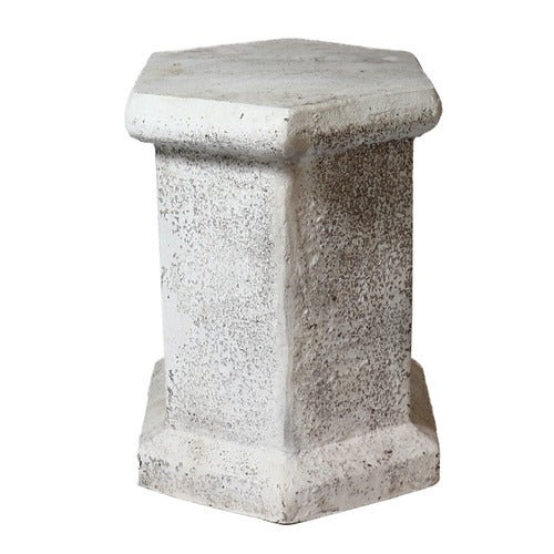Hexagon Pedestal Outdoor/Indoor Statue - Bella Statues