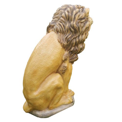Custom Painted Roman Estate Lion 30 Outdoor/Indoor Statue - Bella Statues