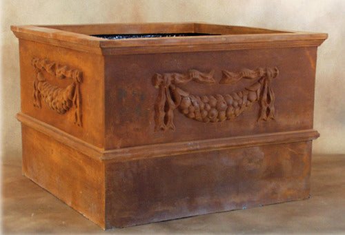 25 Garland Rect. 19 H (R) Outdoor/Indoor Statue - Bella Statues