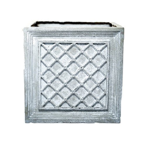 16 Lattice Box 15.5 H (R) Outdoor/Indoor Statue - Bella Statues
