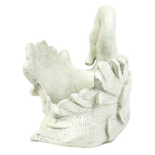 Swan Planter 16 Outdoor/Indoor Statue - Bella Statues