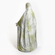 Lifesize Mary Of The Rosary with Lace 4 Outdoor/Indoor Statue - Bella Statues