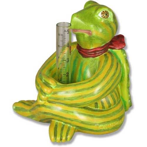 Morgan Turtle Rain Gauge Outdoor/Indoor Statue - Bella Statues