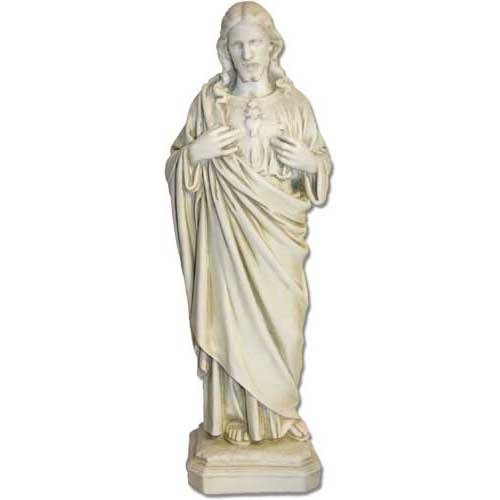 Sacred Heart - 16" Outdoor/Indoor Statue - Bella Statues