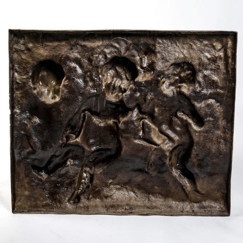 Lifesize Four Singing Cherubs Plaque Outdoor/Indoor Statue - Bella Statues