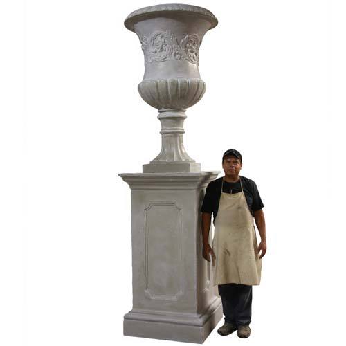 Lifesize Epic Caesar Urn 58 Outdoor/Indoor Statue - Bella Statues