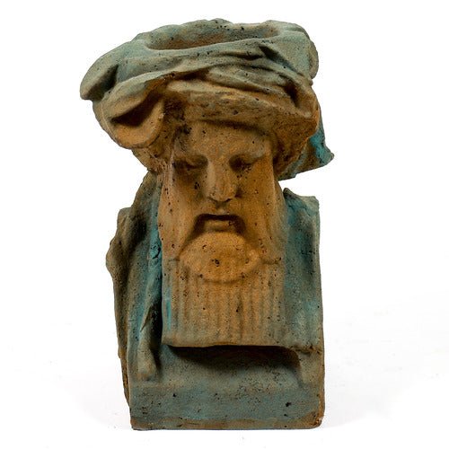 King Richard Head Planter 11 Outdoor/Indoor Statue - Bella Statues