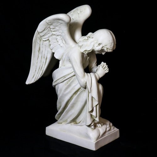 Kneeling Angel Praying Outdoor/Indoor Statue - Bella Statues