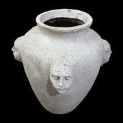 Four Face Pot 21 H Outdoor/Indoor Statue - Bella Statues